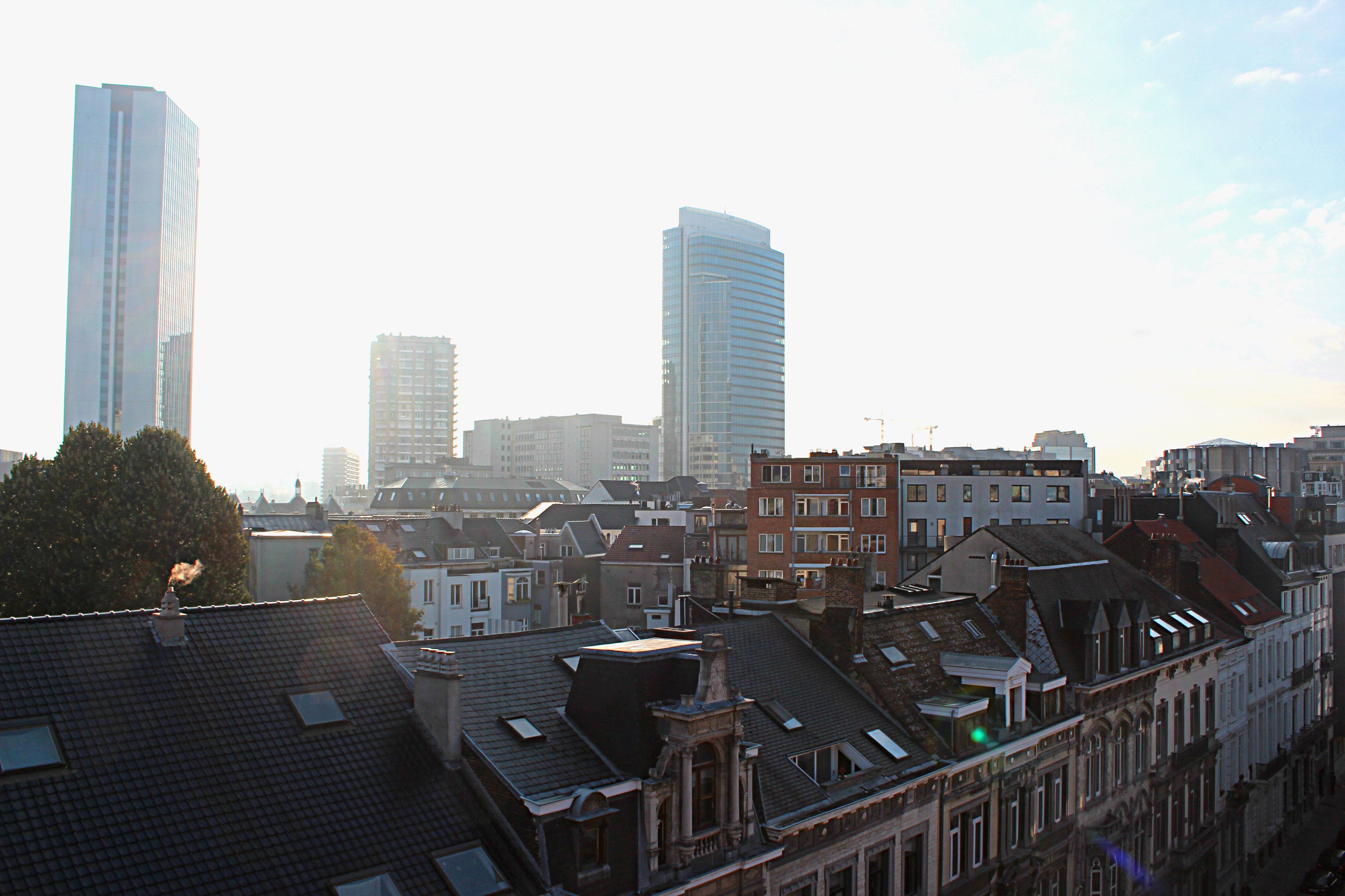 Vue du toit des locaux de la PFCSM Vue du toit des locaux de la PFCSM